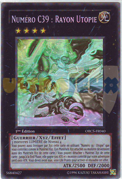 Carte yu gi oh numero c