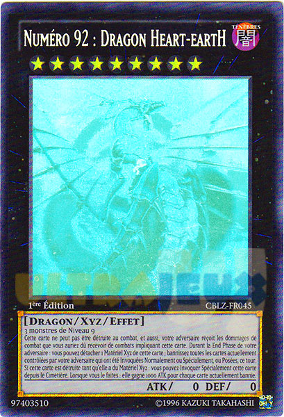 Carte yu gi oh numero 100