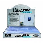 Feuilles de classeur  Lot De 100 Feuilles Sliver De Classeur Ultrapro