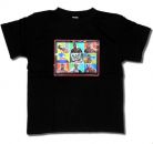 T Shirt Slam Attax All Stars Animated Noir & Couleur 6/8 Ans