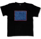 T Shirt Slam Attax All Stars Animated Noir & Bleu 6/8 Ans