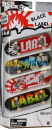 Coffrets de Finger Skate Tech Deck 4 Pack - Black Label
