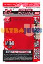 Prot�ges Cartes Format JAP Yu-Gi-Oh! Kmc - Mini Metal Red ( Rouge )
