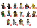 Figurines LEGO Minifigures 1 - 6 - Le Skateur