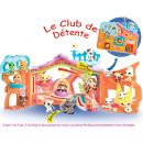 Playset avec accessoires Littlest PetShop Le Club House & Les Petshop Sportifs - 484 & 485