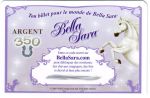 Tickets Bella Sara Ticket Bella Sara F�es De La Lune - Argent