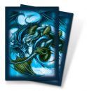 Prot�ges Cartes Format JAP Yu-Gi-Oh! Ultra Pro - Tri-dragon Blue