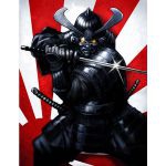 Prot�ges Cartes Format JAP Yu-Gi-Oh! Neo Sleeves - Samurai Nobunaga