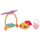 PetShop avec Accessoires Littlest PetShop Le Cochon D'inde Et Son Parapente