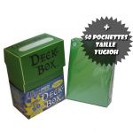 Prot�ges Cartes Format JAP Yu-Gi-Oh! Deck Box Verte Ultrapro Sp�cial Yugioh + 50 Pochettes
