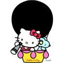  Hello Kitty Sticker G�ant Hello Kitty Ardoise !