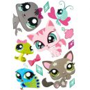 Littlest PetShop Planche G�ante de 12 stickers Littlest Pet Shop !