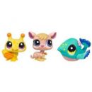 PetShop Trio Littlest PetShop Bourdon, Kangourou & Baleine - 1912, 1913, 1914