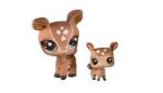 PetShop Duo Littlest PetShop Maman & b�b� Biche - 2500 & 2499