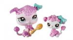 PetShop Duo Littlest PetShop Maman & b�b� Caniche - 2500 & 2499