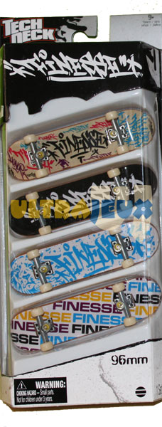 Coffrets de Finger Skate 4 Pack - Finesse