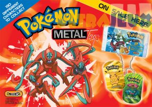 Boosters Fran�ais Booster Pok�mon - Metal Tags
