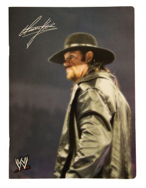 Papeterie Cahier A4 Petits Carreaux Wwe - The Undertaker