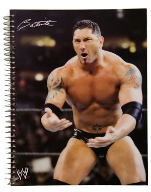 Papeterie Cahier Spirales A5 Petits Carreaux Wwe - Batista