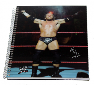 Papeterie Cahier Spirales A5 Petits Carreaux Wwe - Triple H