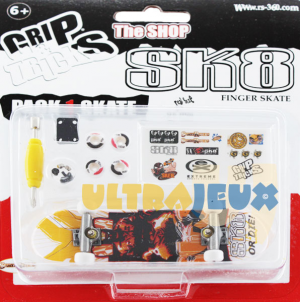 1 Pack Grip & Tricks 1 Finger Skate + Accessoires Sk8 Or Die