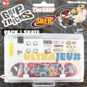 1 Pack Grip & Tricks 1 Finger Skate + Accessoires Ninja Sker