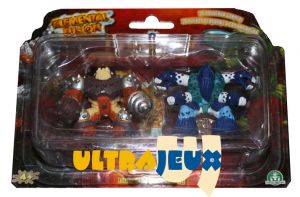 Blisters s�rie 2 Elemental Fusion - 2 Figurines Terre / Eau