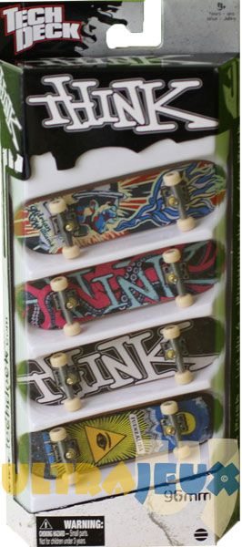 Coffrets de Finger Skate 4 Pack - Think
