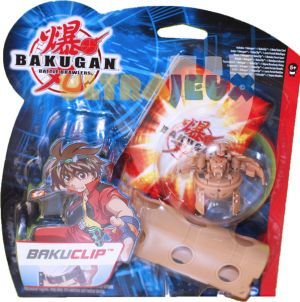 Boosters Packs Bakuclip Solid + Bakugan Marron