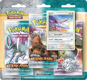 Boosters Anglais Heartgold Soulsilver Unleashed - Blister Pack