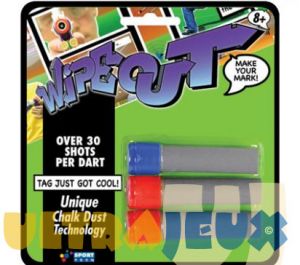 Recharges 3 Fl�chettes � Craie Wipeout