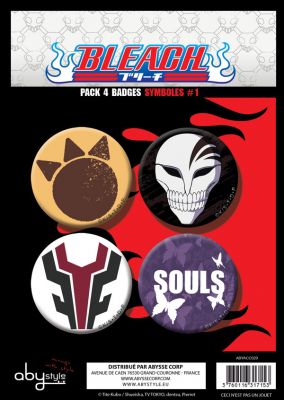 Goodies Pack De 4 Badges Symboles