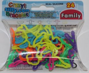  Crazy Bands - Fluo Family (24 Bracelets)