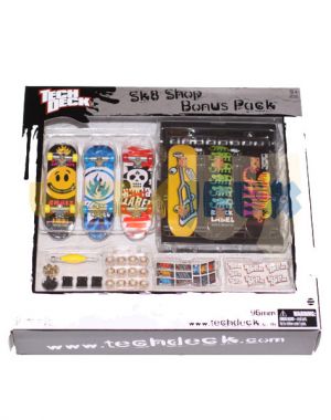 Coffrets de Finger Skate New Sk8 Shop Bonus Pack - Black Label