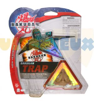 Boosters Packs Bakugan Trap - Tripod Theta Subterra