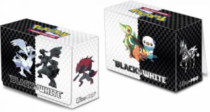 Boites de Rangement Deck Box Ultrapro Pokemon - Horizontale Noir & Blanc