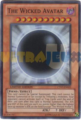 Cartes Sp�ciales The Wicked Avatar (ct07)
