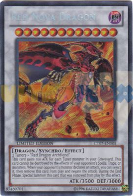Cartes Sp�ciales Red Nova Dragon