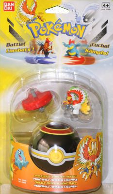 Figurine Pok� Ball Twister - Ho-oh & Luxe Ball
