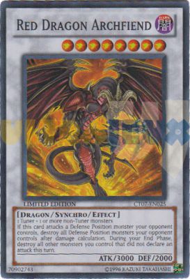 Cartes Sp�ciales Dragon Rouge Archd�mon - En Anglais (ct07)