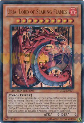 Cartes Sp�ciales Uria - Les 3 B�tes Sacr�es (en Anglais)