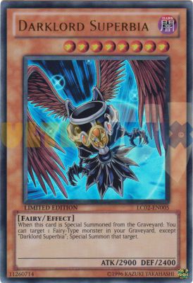 Cartes Sp�ciales Darklord Superbia (en Anglais)