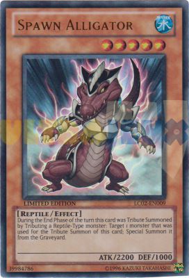 Cartes Sp�ciales Spawn Alligator (en Anglais)