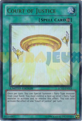 Cartes Sp�ciales Court Of Justice (en Anglais)