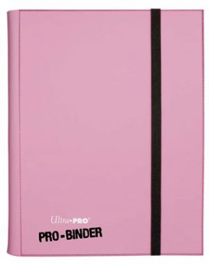 Portfolios Pro-binder - Rose - 20 Pages De 18 Cases