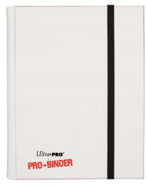 Portfolios Pro-binder - Blanc - 20 Pages De 18 Cases