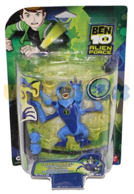 Figurines 10 cm � fonctions Arachno-singe - Dna Alien Heroes