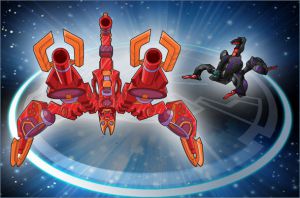 Bakugan � l'unit� Metal Fencer - Pyrus