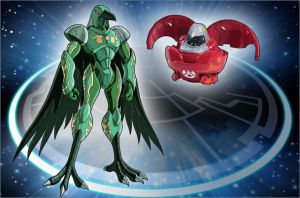 Bakugan � l'unit� Ravenoid - Pyrus