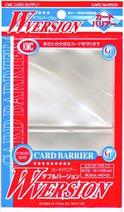 Prot�ges Cartes Kmc - Standard W Version (transparentes)